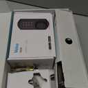 Veise VE06-H Smart Front Door Lock Set, App Control, Keyless Entry Deadbolt with Lever Handle, Electronic Digital Touchscreen Keypad, Auto Lock, Easy Install, Satin Nickel