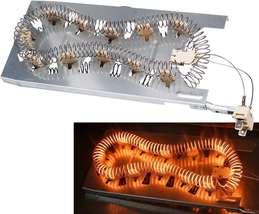 3387747 WP3387747 Dryer Heating Element Replacement Part Compatible for Whirlpool Replaces WP3387747 8527865 PS344597 AP6008281 AP2947033