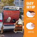 JOYIN Halloween Magic Platform Theme Decorations Kit with Digital Stickers, Cutout and Tablecloths Trunk or Treat Decorations for Car Archway Garage Door Haunted House Decor