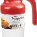 Trudeau Syrup Dispenser, 19oz, Red