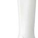 IDIFU IN3 Knee High Boots for Women Square Toe GoGo Chunky High Heeled Tall Long Fall Boot with Side Zipper Dress Comfortable Fashion Pull On Small Thick Heel Boots (7)