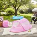 Baby Crib Net, Portable Bed Net, Polyester Nets Stop Baby from Climbing Out Crib Tent for Children Supplies Travel