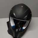 TRIANGLE Adult Dirt Bike Helmet Full Face Motocross Helmets DOT Certified, Matte Black, X-Large