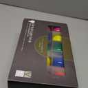 Set of 15 Multi Satin G50 Globe Christmas Lights - Green Wire