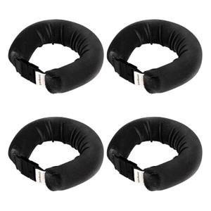 YANIBEST Heatless Hair Curler, Heatless Curls Overnight, No Heat Curling Rod,Hair Rollers to Sleep in, 4PCS Rods for Most Hair Types (Black)