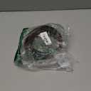 BC Belts Distressed and Embossed Brown Teal Leather Belt with Rhinestone Ring Buckle - Vintage Western Style for Women (Medium (30-32" Waist))