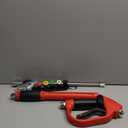 Hourleey Pressure Washer Gun, Red High Power Washer Gun with Replacement Wand Extension, 5 Nozzle Tips, M22 Fittings, 40 Inch, 5000 PSI