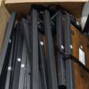 Console Table with Oulets and USB Ports, 55.1" Sofa Table Behind Couch, Industrial Long Skinny Stand for Hallway, Living Room, Bedroom, 6.5 Feet Power Cord, Rustic Brown