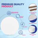 16 Inch Cake Drum Pack of 3 - Smooth-Edged - Sturdy Boards Round - Bend Resistant Multi-Layered Cake Base for Minimalist Displays