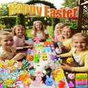 Dilycery 120 Pack Easter Egg Fillers Toys for Kids, Easter Party Favors Small Toys for Egg Stuffers Basket Stuffers, Easter Prizes for Kids Treasure Box Toys for Classroom