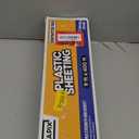 Painter's Plastic Film, 400' Length x 9' Width High, High Density Painters Plastic Sheeting Roll in Box with Dispense Hole for Easy Paint Plastic Covering (1 Pack)