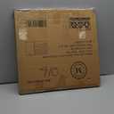 Acrylic Calendar for Wall, 24"x16" Gold Dry Erase Board Weekly Planner Wall Mounted Board, Frameless White Board for Home, Office, School