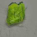 Lilosy Sexy Garter Belt Mesh Lace Babydoll Lingerie Dress Set with Thong (XX-Large, Neon Green)