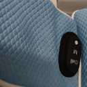 Baby Vibrating Sleep Soother, Baby Sleep Aid, Newborn Soothers for Help Sleeping, 3 Adjustable Vibration Modes, 90 Min Timer, Newborn Vibrations Mattress Pad for Home & Travel, Use for Crib & Stroller (Small, Blue)