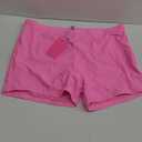 Yonique Womens Swim Shorts Solid Tankini Bottoms Swimsuit Bottoms XL Pink