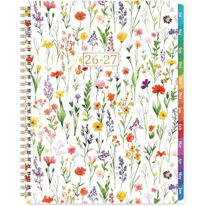 2026-2027 Planner - 9" x 11" Planner Weekly and Monthly 2026-2027, from JULY 2026 to JUNE 2027, Academic Planners with Tabs, Twin-Wire Binding, Inner Pocket, Premium Thick Paper