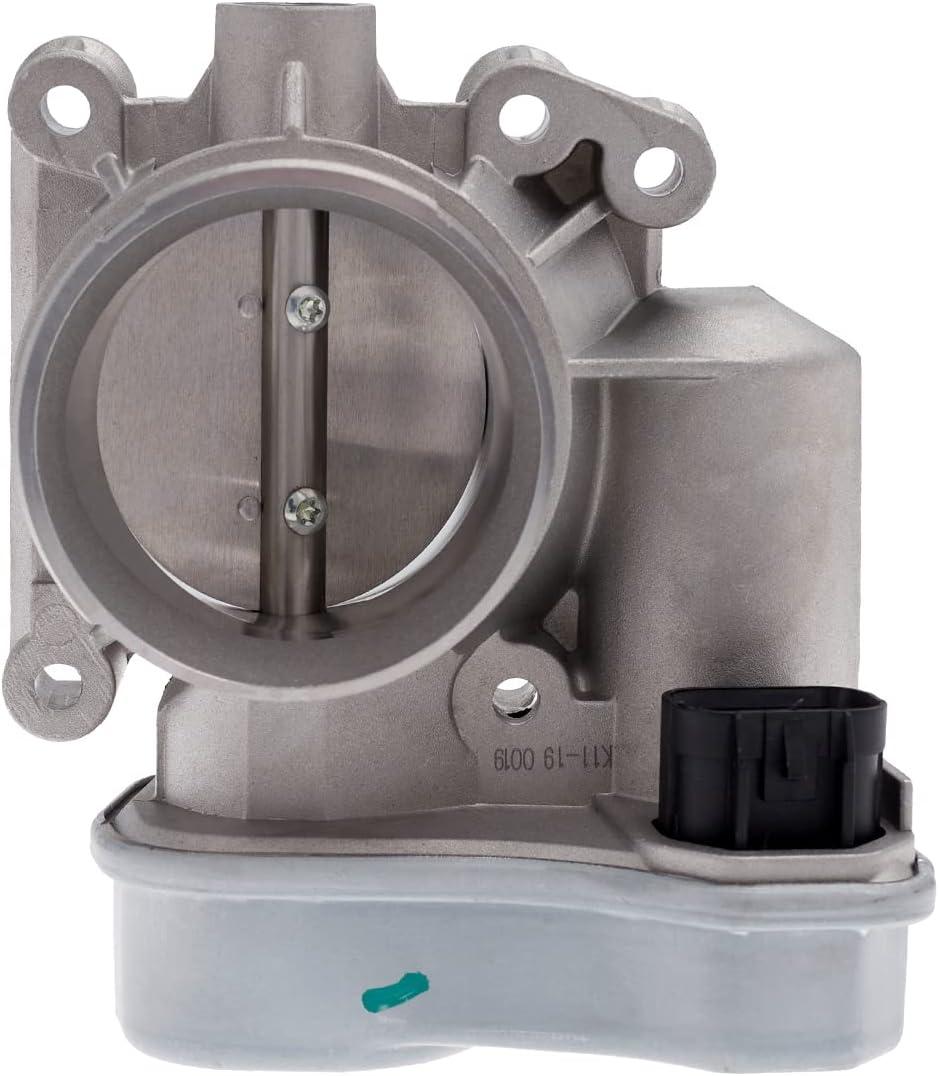 AUQDD S20098 Electronic Throttle Body Assembly (For L4-2.2L) Fit For 2005-2006 Chevy Cobalt HHR,04-06 Malibu /05-06 Pon-tiac Pursuit /05-06 Sat-urn Ion,02-07 Vue (Replace # TB1053 12568796)