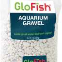 GloFish aquarium Gravel 5 Pounds, White, Complements GloFish Tanks (29022)