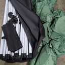 10x20 Pop Up Canopy, PeakPursuit Party Tent Outdoor Canopy with 6 Removable Sidewalls,Easy Set-up Commercial Party Tent Waterproof for Wedding,Outdoor Pergola for Backyard (Green)