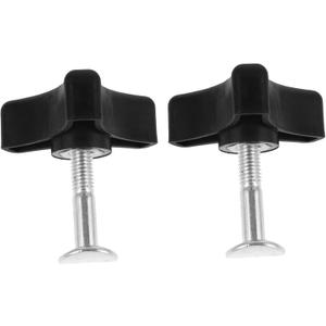 Milisten 2Sets Lawn Mower Replacement Handle Parts Durable Wing Nut Bolt for Convenient Installation Optimized Handle Design for Enhanced Grass Trimmer Efficiency