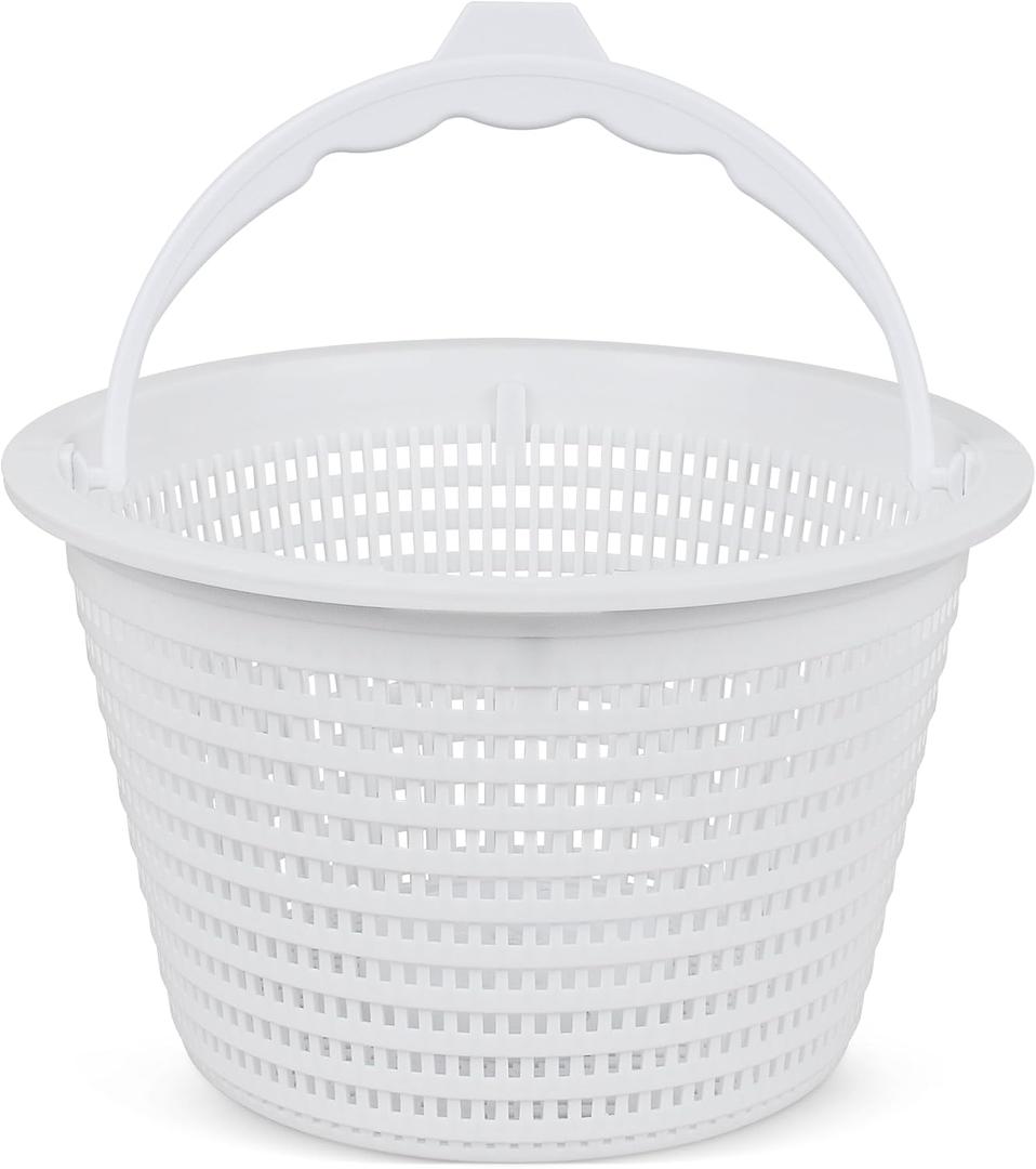 8'' Durable Custom Molded Replacement Inground Pool Skimmer Basket 27180-009-000, Perfect Fit for Hayward Skimmers B-9 B9 U-3 SPX1070E