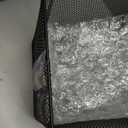 Ybm Home Household Wire Mesh Open Bin Shelf Storage Basket Organizer Black For Kitchen Pantry, Cabinet, Fruits, Vegetables, Pantry Items Toys 15 x 12 x 11.5