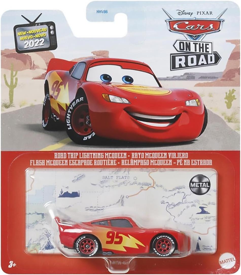 Disney Pixar Cars Road Trip Lightning McQueen 1:55 Scale