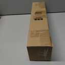 Wood Curtain Rods for Windows 4884 Inches, 1" Heavy Duty Adjustable Farmhouse Drapery Pole with Rustic Wood Grain Decorative Finials (30-881 pack, Walnut)