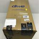 Drive Medical 796 Adjustable Height Steerable Knee Walker Knee Scooter Leg Walker Crutch Alternative, Dual Pad with Basket and Hand Brake 350 Pound Weight Cap