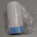 8 Gallon Trash Bags Drawstring, Pack of 40, 8 gal Garbage Bags, 55x65cm Size, 8.4g/pcs, Unscented, White