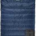 Teton Mammoth Queen Size Double Sleeping Bag- A Warm Bag The Whole Family can Enjoy Great for Camping, Hunting and Base Camp. Compression Sack Included