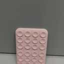 Klearlook Magnetic Suction Phone Mount for MagSafe Case, Silicone Sticky Phone Grip Holder for iPhone 16/15/14/13/12 Series, Removable Hands-Free Video/Selfie, Women Girl Teen Gift, Light Pink