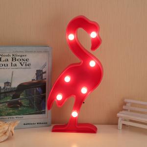 Tomtopp 3D LED Night Light Christmas Flamingo Romantic Table Lamp