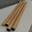 Modern White Wooden Computer Table, 40" L x 20" W x 30" H inches  Durable and Stylish Desk for Home Office, Bedroom, or Study