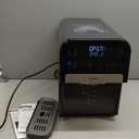 ecozy Nugget Ice Maker Dispenser, Smart 2-in-1 Pebble Ice Machine Countertop & Water Dispenser with App Control, Self-Cleaning, Auto Lighting, TDS Monitor, Measured Dispensing, 33Lbs/Day (Dark Gray)