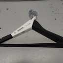ClosetSelect Velvet Hangers, Black  5 Set