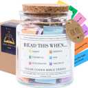 Read This When Bible Verses Jar Mothers Day Gifts For Mom, Birthday, Christian Gifts for Women, Graduations Gift, Teacher Appreciation Gift