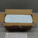 Basics LeakProof Dog and Puppy Potty Training Pee Pads with QuickDry 5Layer Super Absorbent Surface for Dog Training, Floor Protection, Regular Size 22x22", Blue & White, 50 Count