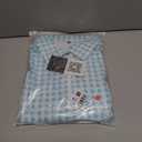 FKEEP Women's Tennis Golf Dresses Zipper V-Neck Sport Activewear with Shorts and Pocket Workout Athletic (Blue Plaid) XS