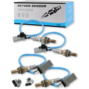 TAUTOY 4 PCS 250-241132 250-241162 O2 Oxygen Sensor Upstream Downstream for Chevrolet Silverado 1500 Tahoe Express 2500 3500,for GMC Sierra 1500 Yukon XL,for Cadillac Escalade ESV,234-4762,234-4940