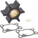 QuickMarine 436137 Boat Water Pump Impeller with Key and Gasket for Johnson Evinrude 4-8 HP Outboard Motors replaces 433914 433936 Sierra 18-3091 Marine Engine