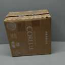 Corelle 18Piece Round Dinnerware Set Service for 6, Lightweight Round Plates and Bowls Set, Vitrelle Triple Layer Glass, Chip and Scratch Resistant, Microwave and Dishwasher Safe, Brasserie