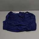 Eomenie Women One Piece Tummy Control Swimsuit Halter Scallop Trim Bathing Suits 1 Piece Vintage Ruched Slimming Swimwear, 2XL