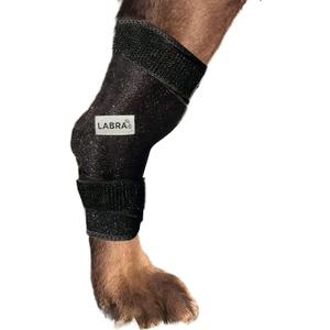 Labra Dog Canine K9 Ice Heat Cold Hot Pack Therapy Compression Leg Wrap - Pain Relief Arthritis Brace for Sprained, Injured Joints, Vet Approved - Extra Large