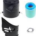 17 096 79-S 17 094 33-S Air Filter Cleaner Cover Assembly Compatible for Kohler CH440 CH395 9.5HP Engine