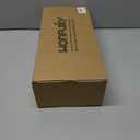 WONFUlity Bathroom Shelves Floating with Over Toilet Paper Holder, Farmhouse Wood Shelves for Living Room, Bedroom, Kitchen, Wall Decor (4 Natural) (set of 4, Light Brown)