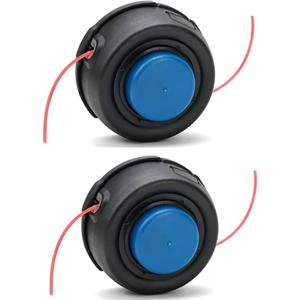 Upgraded 2 Pack T35 Tap Advance String Trimmer Head 537388101 Compatible with Husqvarna Straight Shaft Trimmers 100-500 Series 525L Trimmer Head 525LS 123L 232L 322L 323L 324L 325L Weed Eater Parts