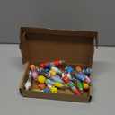 CZWZ 20Pcs Mini Multicolor Pens in One 4-in-1 Cute Pens Bulk for Kids, Fun Kawaii Ballpoint Pens for Birthdays and Children's Party Favors Gifts Teacher School Supplies