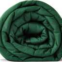 Weighted Blanket | 60''x80'',20lbs | for Individual Between 190-240 lbs | Premium Cotton Material with Glass Beads | Dark Green