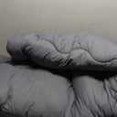 SAPHREAS Japanese Futon Mattress Floor Mattress Twin, Foldable Roll Up Bed Mattress Topper with Elastic Straps, Tatami Mat Sleeping Pad for Camping, Grey